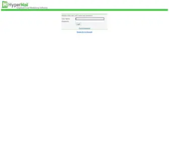 Hypermaildemo.com(Manage your Account) Screenshot