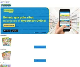 Hypermart.co.id(Home Page) Screenshot