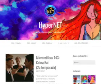 Hypernet.blog(// Tu sitio de críticas… ¡con estevia) Screenshot