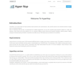 Hypernop.com(Theme & plugin nopCommerce) Screenshot