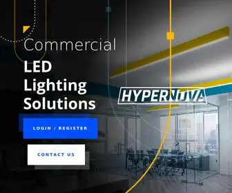 Hypernovaled.com(Hypernova LED) Screenshot