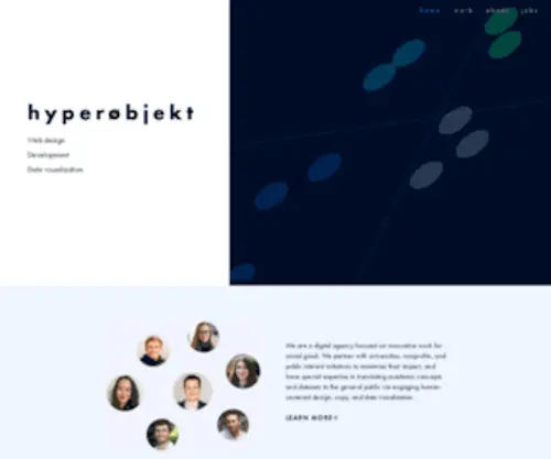 Hyperobjekt.com(Hyperobjekt) Screenshot