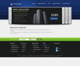 Hyperois.com(HyperOIS Online Internet Services) Screenshot