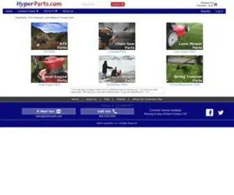 Hyperparts.com(ATV & Lawn Mower Parts) Screenshot