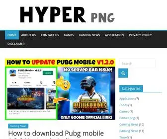 HyperPNG.com(Always Be First) Screenshot