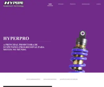 Hyperpro.com.br(Suspension Technology) Screenshot