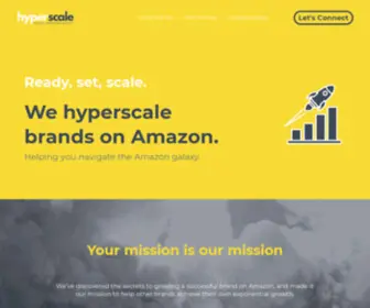 Hyperscalemarketing.com(Hyperscale Your Amazon Business) Screenshot