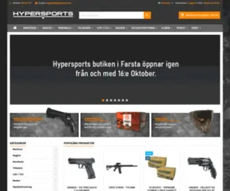 Hypersports.se(Hypersports) Screenshot