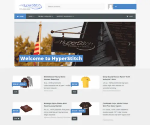 Hyperstitch.com(HyperStitch, Inc) Screenshot