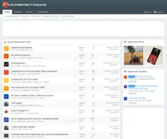 Hyperstrada.com(Ducati Hyperstrada Forum) Screenshot