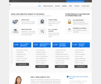 Hyperstreet.com(Affordable Web Hosting Services) Screenshot