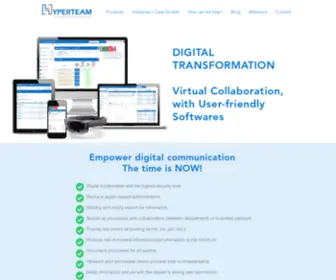 Hyperteam.com(Üzleti) Screenshot