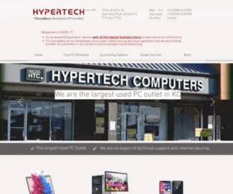 Hypertechcomputer.com(Computer and Cellphone Repair) Screenshot