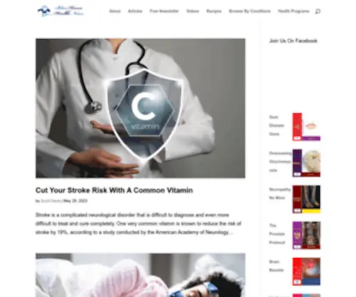 Hypertensionnomore.com(Blue Heron Natural Health News) Screenshot