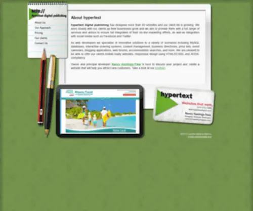 Hypertextdigital.com(Hypertext digital publishing website development) Screenshot