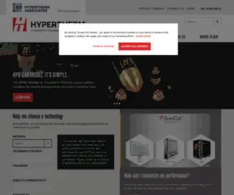 Hypertherm.com(Waterjet and laser cutting systems from Hypertherm) Screenshot