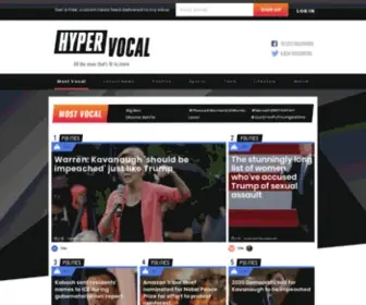 Hypervocal.com(Hypervocal) Screenshot