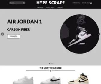 Hypescrape.com(ACCUEIL) Screenshot