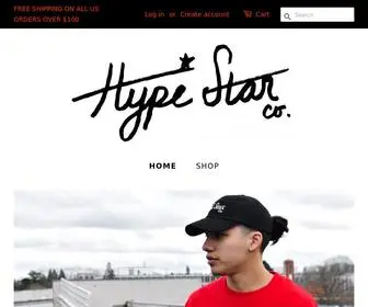 Hypestarco.com(HypeStar Co) Screenshot