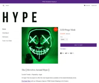 Hypetrainshop.com(hypetrainshop) Screenshot