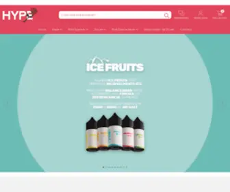 Hypevapestore.com(Hype Store) Screenshot