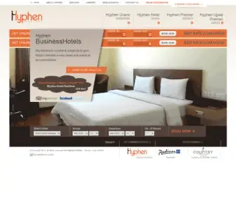 HYphenhotels.com(Hyphen Hotels) Screenshot