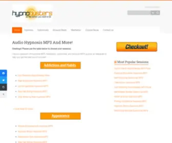 HYpnobusters.com(Hypnosis MP3 Audios) Screenshot