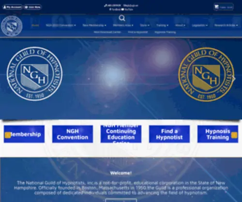 HYpnogram.info(National Guild of Hypnotists) Screenshot