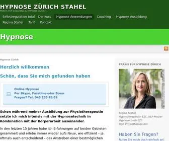 HYpnose-Zuerich-Stahel.ch(Praxis Hypnose Zürich) Screenshot