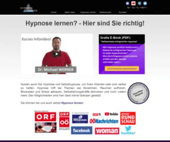 HYpnosecenter.at(Hypnose lernen und Hypnoseausbildungen im Hypnosecenter Hypnose lernen und Einzelsitzungen) Screenshot