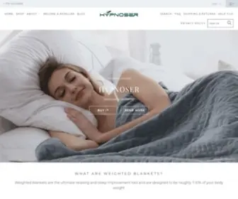 HYpnoserblanket.com(Hypnoser weighted blanket) Screenshot