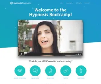 HYpnosisbootcamp.com(Hypnosis Bootcamp) Screenshot