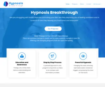 HYpnosisbreakthrough.com(Let go of your past) Screenshot