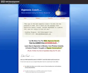HYpnosiscoach.com(Hypnosis Coach) Screenshot