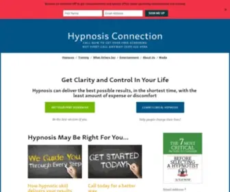 HYpnosisconnection.com(My Hypnosis at Home) Screenshot