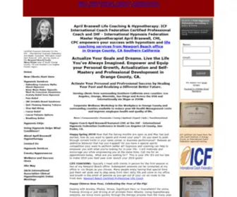 HYpnotalktoday.com(April Braswell Life Coaching & Hypnotherapy) Screenshot