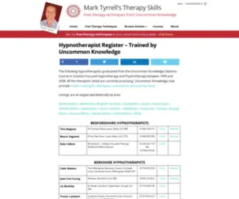 HYpnotherapistregister.com(HYpnotherapistregister) Screenshot