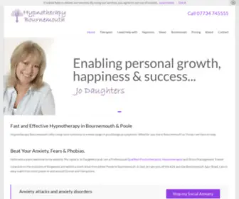 HYpnotherapybournemouth.com(Hypnotherapy Bournemouth) Screenshot