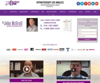 HYpnotherapylosangeles.com(Hypnotherapy Los Angeles) Screenshot