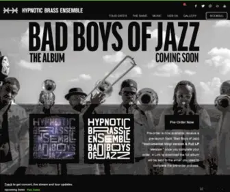 HYpnoticbrassensemble.com(Hypnotic brass ensemble) Screenshot