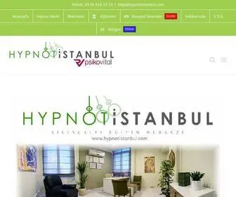 HYpnotistanbul.com(Bilinçaltı Motivasyon Merkezi) Screenshot