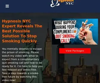 HYpnotistsnyc.com(Quit Smoking Hypnosis NYC) Screenshot