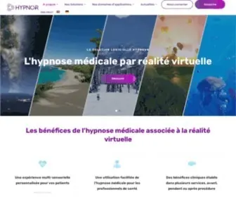 HYpnovr.io(La thérapie digitale leader pour réduire la douleur et l'anxiété) Screenshot