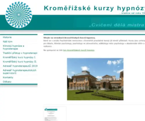 HYpnoza-Kromeriz.cz(Hypnóza) Screenshot