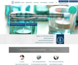 Hypo.fi(Suomen Hypoteekkiyhdistys) Screenshot