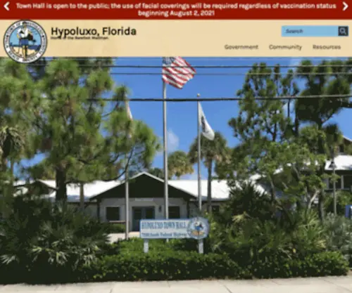 Hypoluxo.org(Hypoluxo Florida) Screenshot