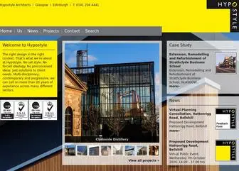Hypostyle.co.uk(Architects) Screenshot