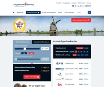 Hypotheekadviseur.nl(Bespreek uw hypotheek met De Hypotheekadviseur) Screenshot