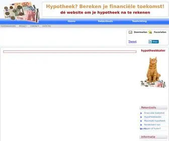 Hypotheekkater.nl(Hypotheekkater) Screenshot