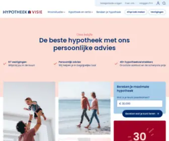 Hypotheekvisie.nl(Door persoonlijk en onafhankelijk advies de beste hypotheek afsluiten) Screenshot